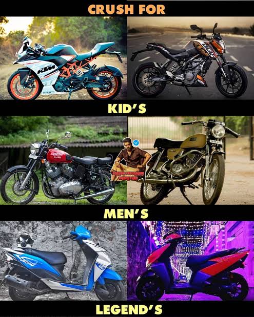 Yamaha RX 100, KTM Duke, Royal Enfield, Activa, Yamaha R15 Memes | Chat  ZoZo - Forum