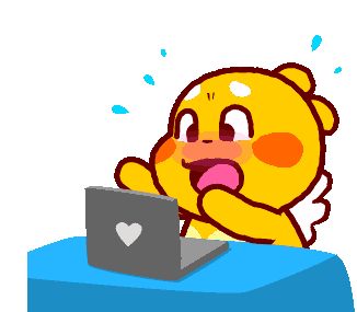 qoobee-agapi-in-a-rush.gif