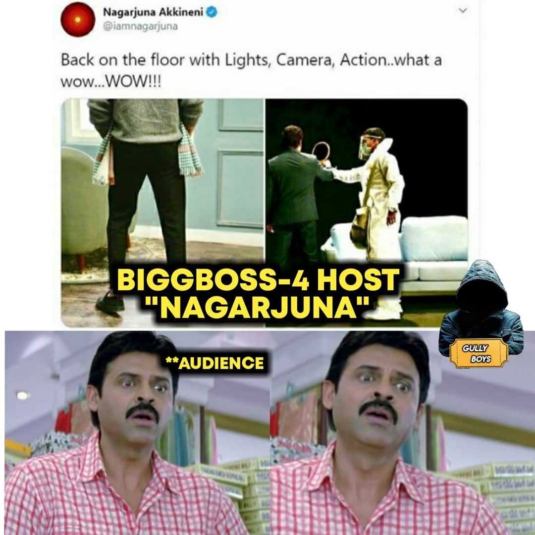 Nagarjuna Big boss memes | Chat ZoZo - Forum