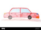 childrens-drawing-of-red-car-TCHTT4.jpg