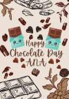 Brown Kraft World Chocolate Day Poster.png