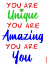 animated-greeting-card-you-are-unique.gif