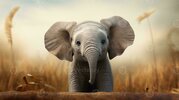 close-up-of-a-cute-baby-elephant-with-textured-background-and-space-for-text-background-image-...jpg