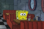 Scared Nervous GIF by SpongeBob SquarePants.gif