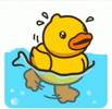 b-duck-swimming.gif