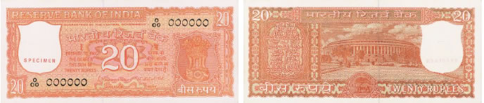 Rupees Twenty