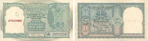 Bucks and Doe on Rs. 5