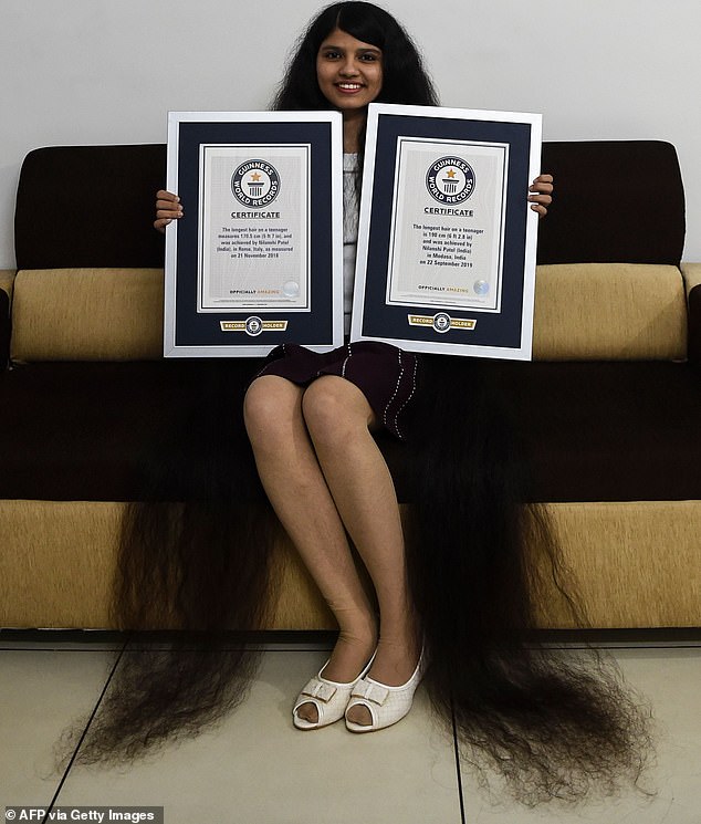 She remains a cut above the rest according to the Guinness World Records having smashed her previous record of 5.59ft set in December 2018