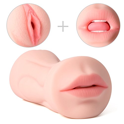 Male Masturbator Pocket Pussy Sex Toys 3D Realistic Oral Blow Job ...